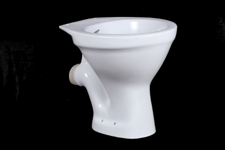 EWC Water Closet - Ceramic, Elongated Shape, 20-25 lbs | Floor Mounted, Highly Durable Toilet Seat for Enhanced Longevity