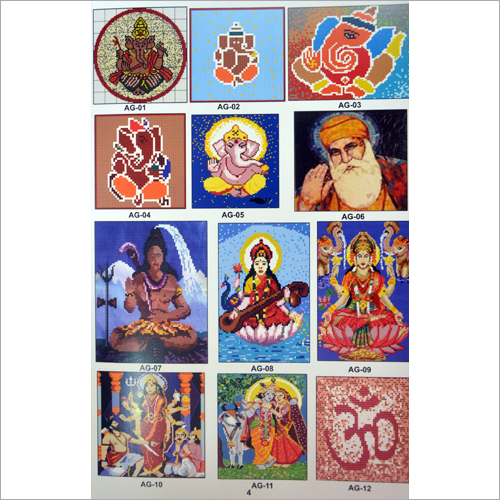 Devotional Glass Mosaic Tile