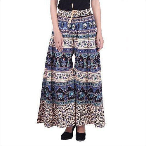 Ladies Rajasthani Printed Palazzo