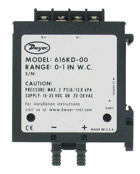 Dwyer 616KD-05 Differential Pressure Transmitter