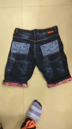 yellow jean shorts mens