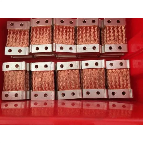 Silver Plated Braided Connector Silver Plated Braided Connector