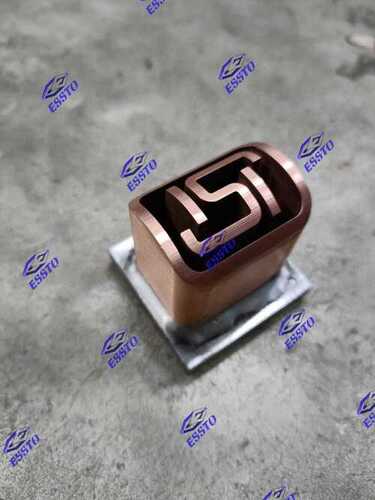 Copper Electrode (Isi Logo For Tmt Roll Branding) Length: 40