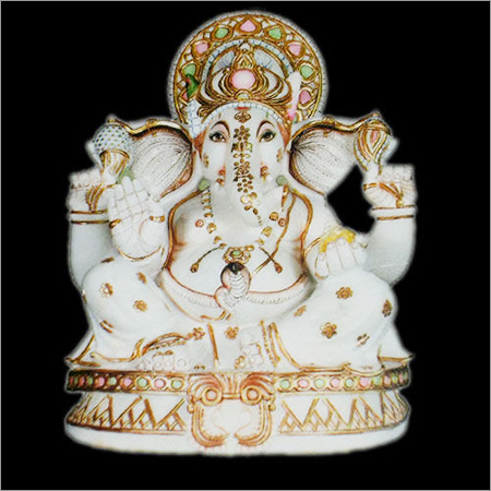 Marble Ganesha Sculpture