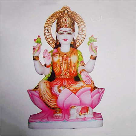 Marble Laxmi Maa Statue