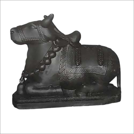 Marble Nandi Statue