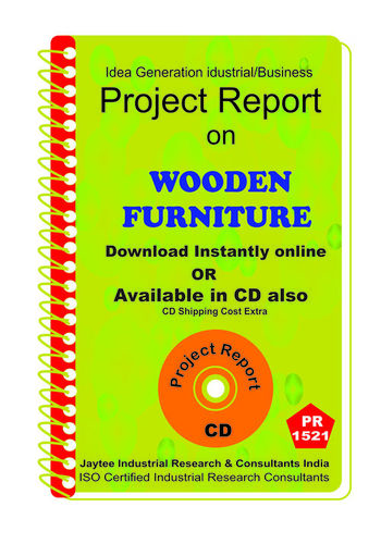 Wooden Furniture manufacturing project Report eBook