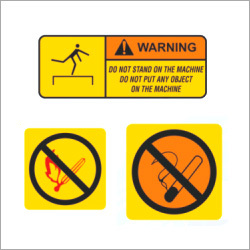 Warning Sticker
