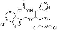 Sertaconazole Nitrate - C18H15Cl3N4O4S, White Powder, >99% Purity, Water-Soluble | Prescription Required for Fungal Skin Infection Treatment