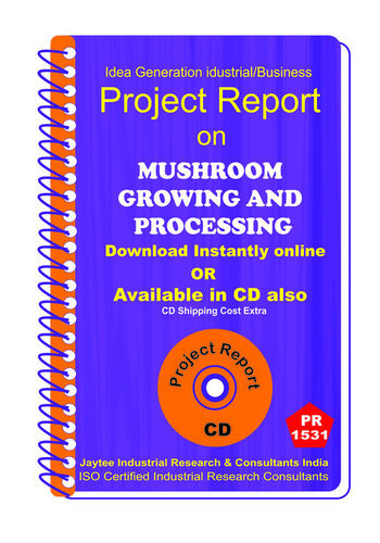 Mushroom Growing and Processing manufacturing eBook