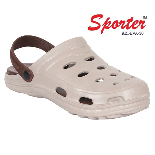 Sporter Men/Boys EVA Tan-30 Clogs Sandals