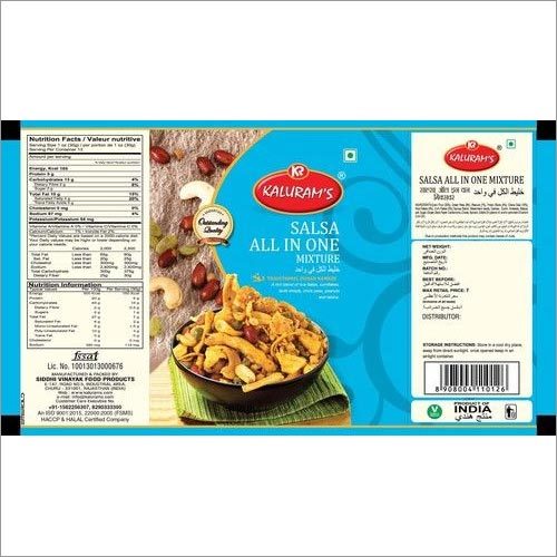 Fried namkeen Packaging Pouches