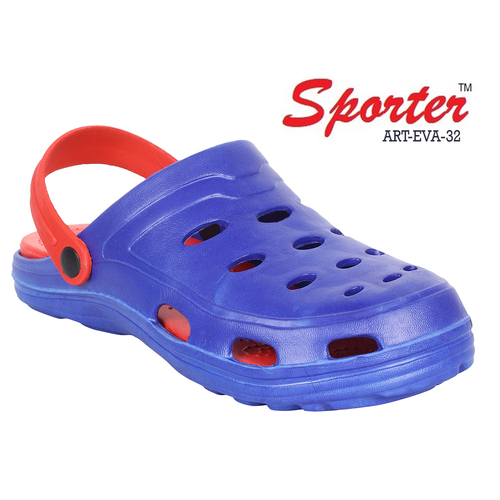 Sporter Men/Boys EvA Blue-32 Clogs Sandals