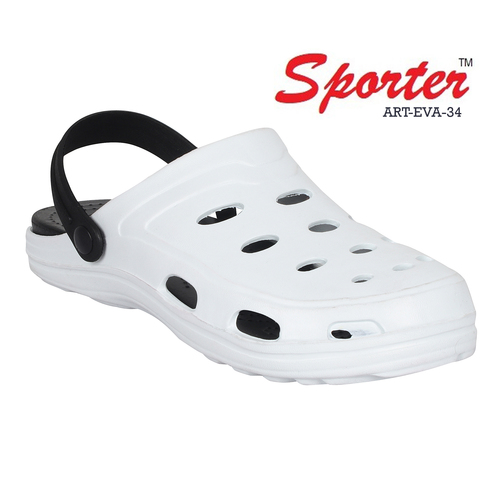 Sporter Men/Boys EVA White -34 Clogs Sandals