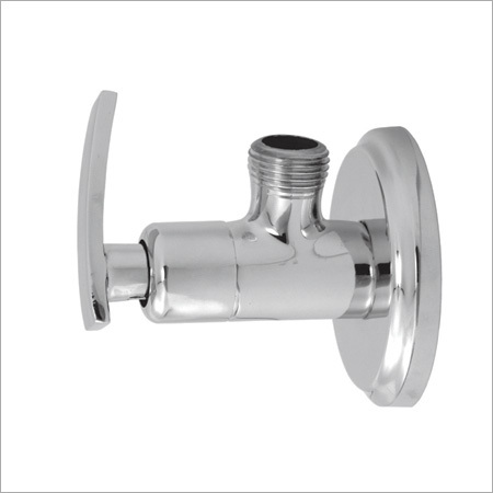 Wall Flange Angle Cock - Stainless Steel, 18.5 x 16 x 5.7 mm | Versatile Material Options Including Aluminum, Brass, Carbon Steel, and More