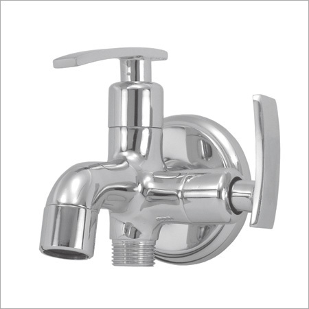 Brass 2 In 1 Steel Bib Cock