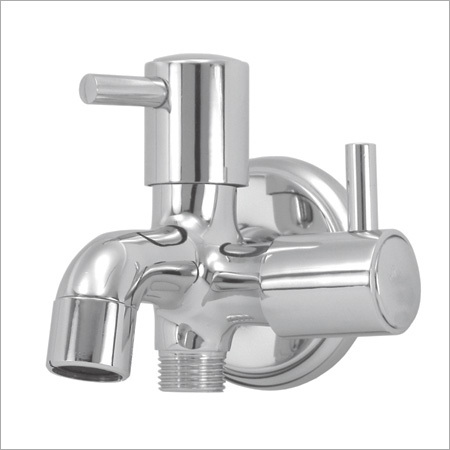 Brass 2 In 1 Bath Bib Cock