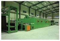 Artificial Turf Gumming & Drying Production Line