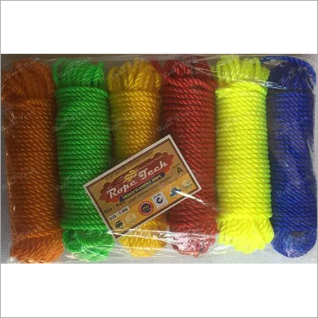 Cloth Drying Rope 6Mm 20Meter Rolls In A Packet: 6 Rolls Or 12 Rolls Or As Per Customers Requirement