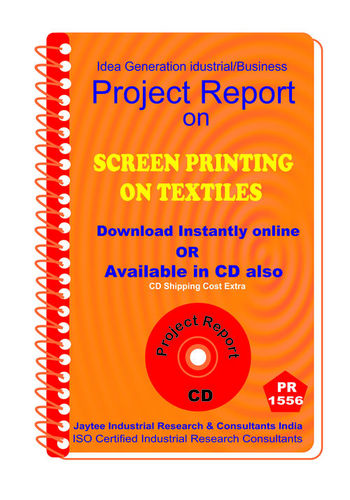 Screen Printing on Textiles II manufacturing eBook