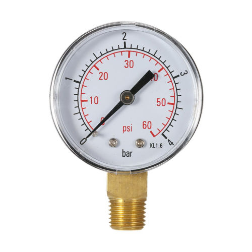 Silver Pressure Gauge