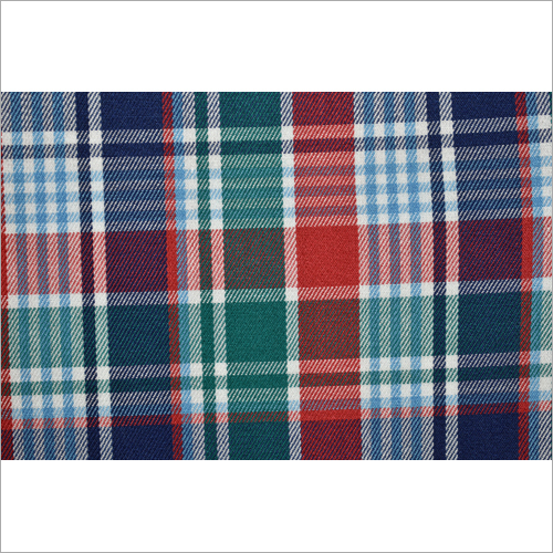 Check Twill Fabric