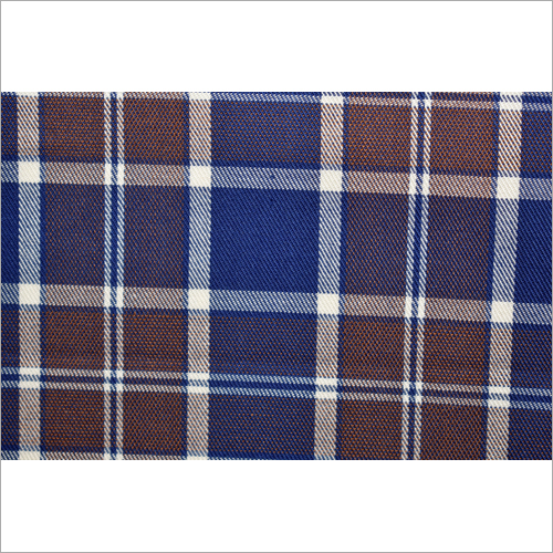 Check Twill Weave Fabric