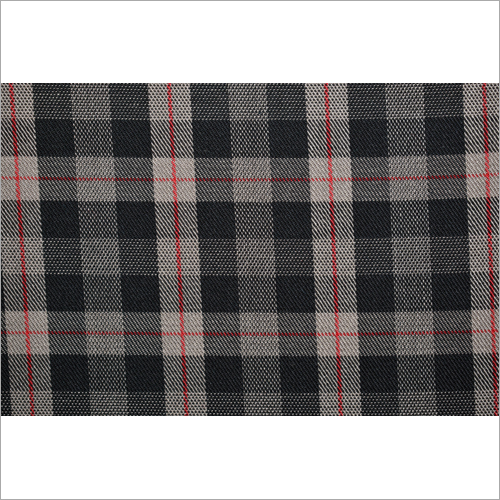 Yarn Dyed Check Twill Fabric