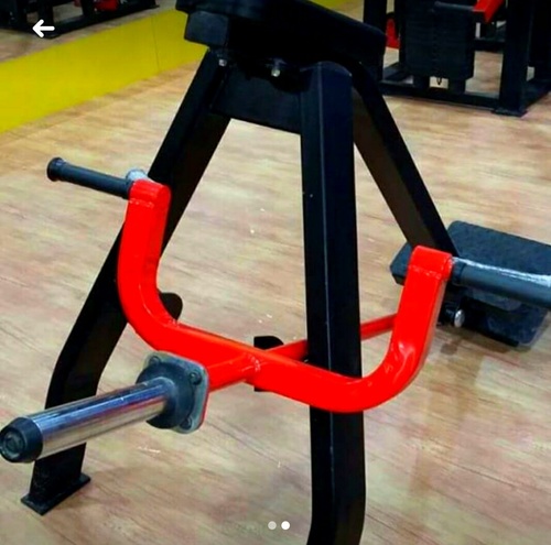 Incline T Bar - Steel 120x80x100 cm Red | Adjustable Angle Durable Steel Ergonomic Design Incline Support Strength Training