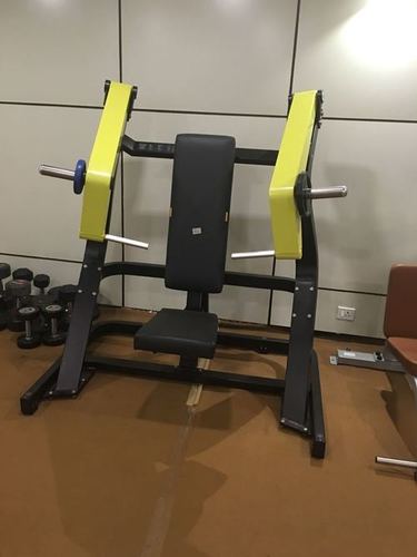 Chest Press Free Weight - Steel & Foam, 200x150x120cm, Black | Adjustable, Comfortable, Durable Build, 300kg Weight Capacity