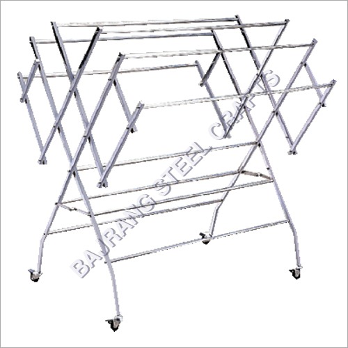 SS Foldable Cloth Drying Stand