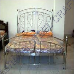 SS Designer Double Bed