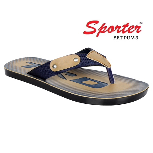 Sporter Men/Boys UP V-3 Blue Flip-Flops & Slipper