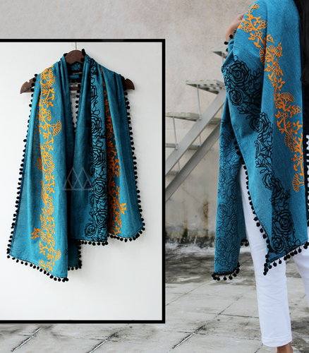 Embroidered Scarf