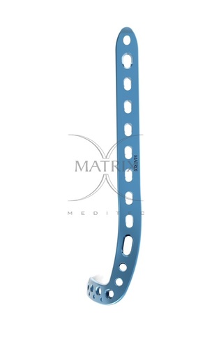 LCP Anterolateral Distal Tibia Plate - Steel, 3.5mm Diameter, Blue Color | L-Shaped, Sterilized, For Fracture Treatment