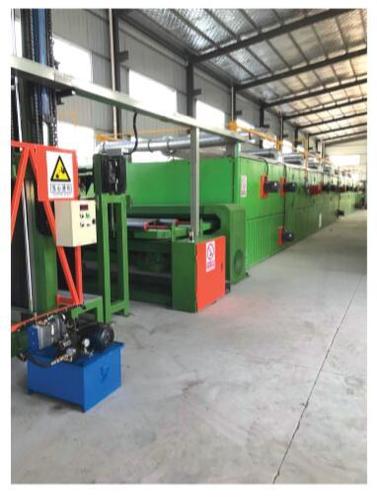 Artificial Turf Gumming & Drying Production Line