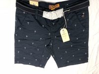 Ladies Bermuda Short - Printed Cotton | Washed Finish For Enhanced Comfort And Stylish Summer Vibes