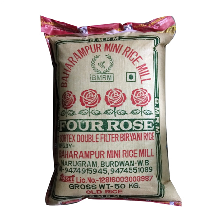 White 50kg Biriyani & Ghee Rice Four Rose Brand