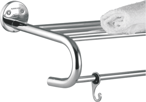 Brass Towel Rack With Hook