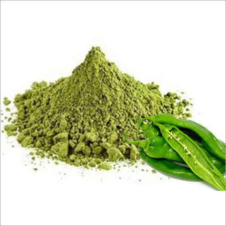 Dried Green Chilli Powder
