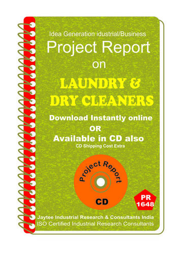 Laundry and Dry Cleaners manufacturing Project Report eBook