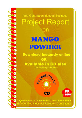 Mango Industry Project Reports