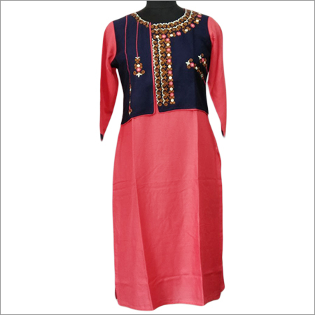Ladies Pink Kurti
