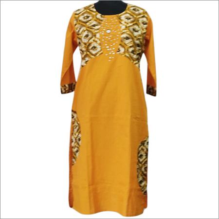 Ladies Yellow Kurti