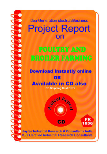 Poultry and Broiler Farming Part B establishment Project Report eBook