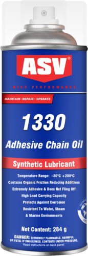 Synthetic High Temperature Adhesive Chain Lubricant Pack Type: Can