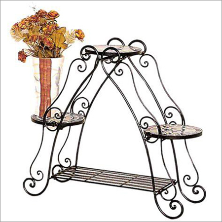 Wrought Iron Flower Stand