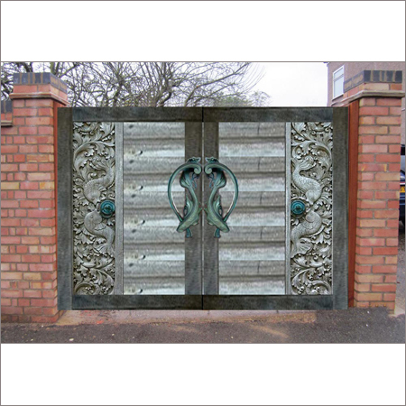 Designer Stainless Steel Gate
