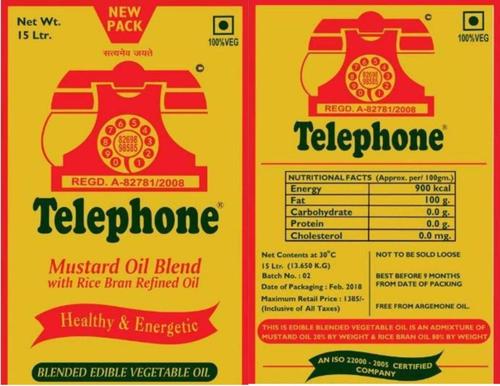 Mustard & Refined Rice Bran Blend Oil
