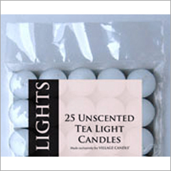 25 Unscented Tea Light Candle